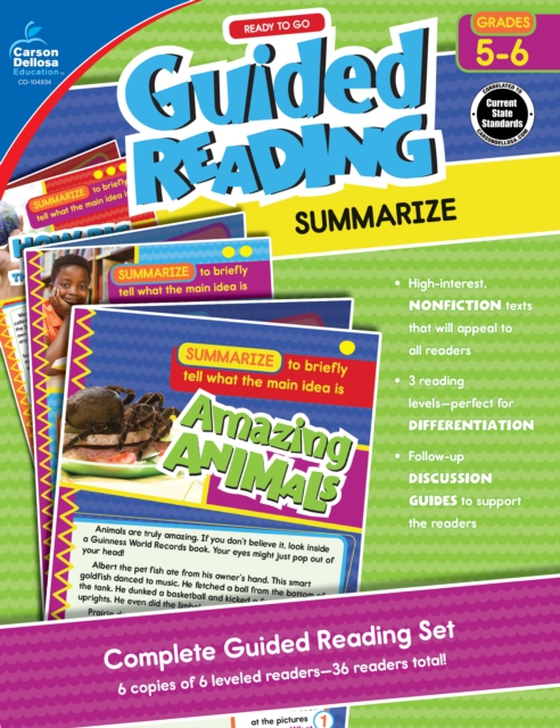 Ready to Go Guided Reading: Summarize, Grades 5 - 6 (e-bog) af Schwab, Christine