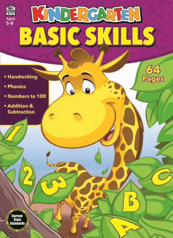 Kindergarten Basic Skills (e-bog) af Carson Dellosa Education