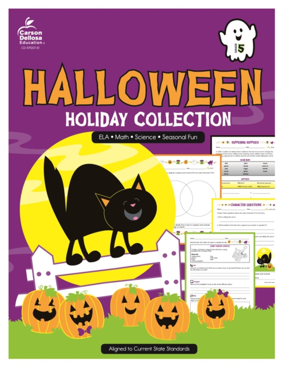 Halloween Holiday Collection, Grade 5 (e-bog) af Carson Dellosa Education