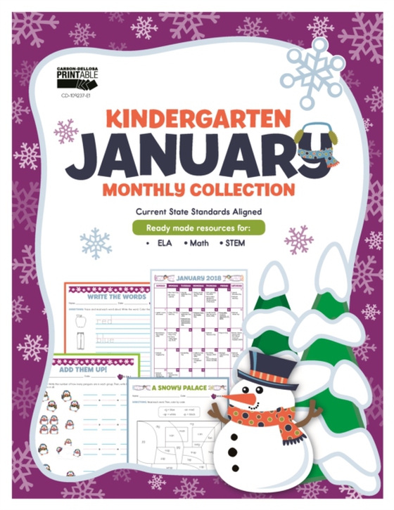 January Monthly Collection, Grade K