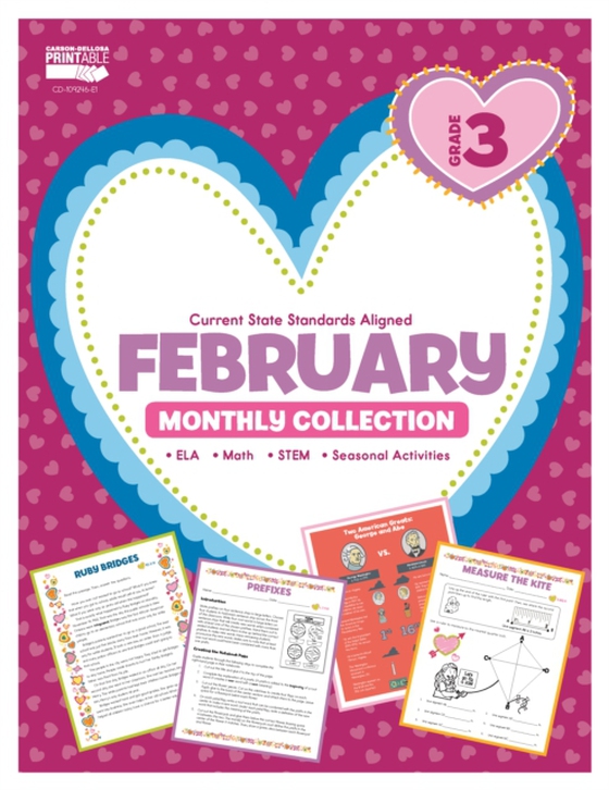 February Monthly Collection, Grade 3