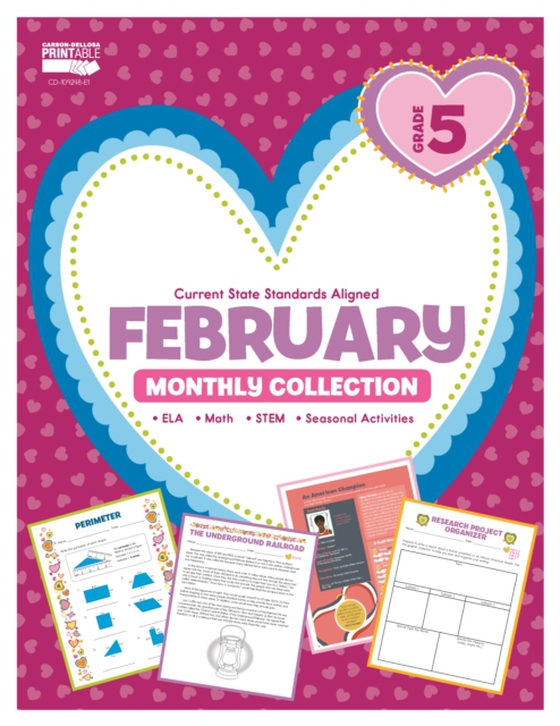 February Monthly Collection, Grade 5