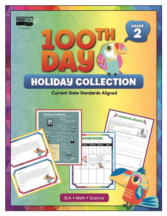 100th Day Holiday Collection, Grade 2