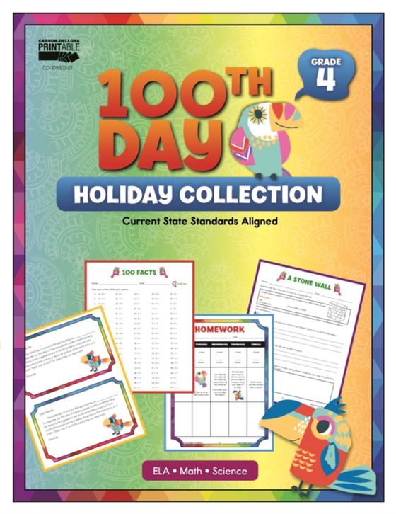 100th Day Holiday Collection, Grade 4