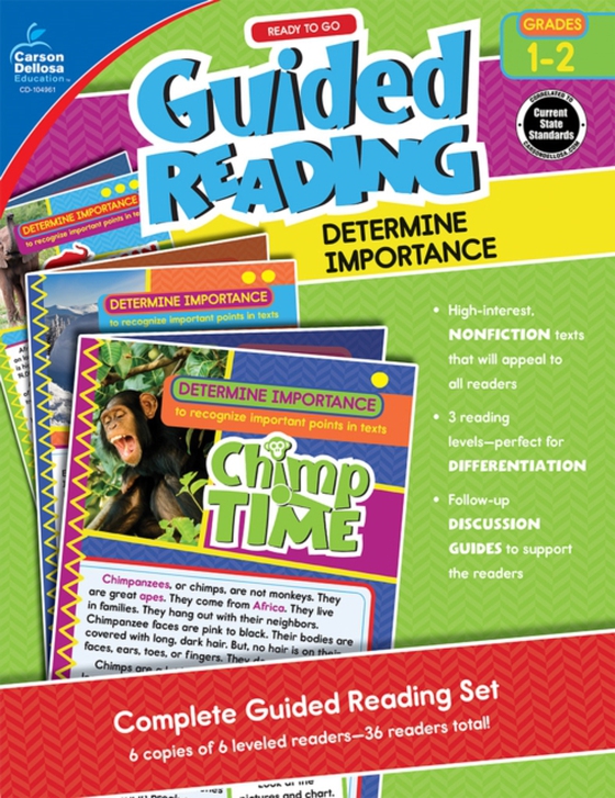 Ready to Go Guided Reading: Determine Importance, Grades 1 - 2 (e-bog) af Schwab, Christine