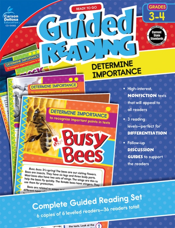 Ready to Go Guided Reading: Determine Importance, Grades 3 - 4 (e-bog) af Rompella, Natalie