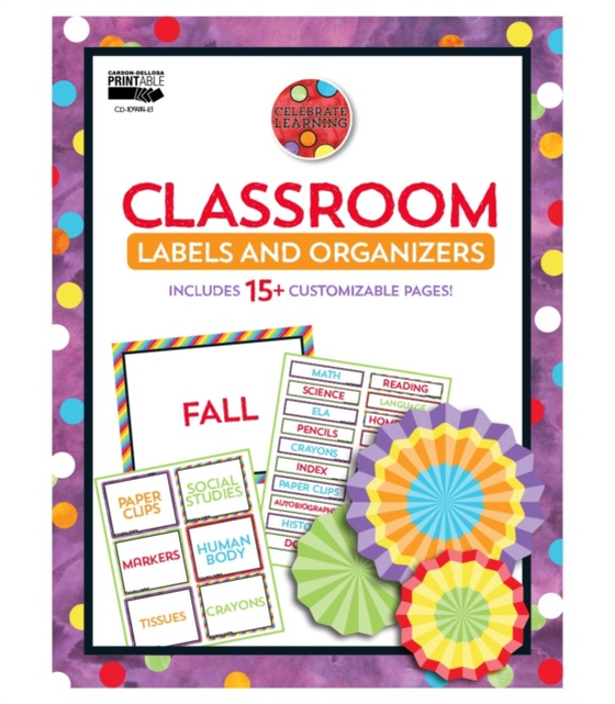 Celebrate Learning Labels and Organizers (e-bog) af -