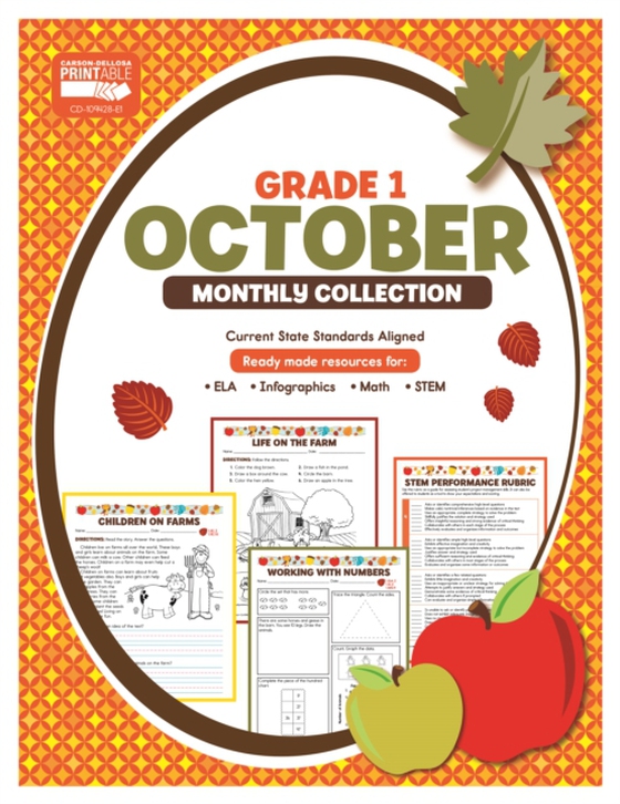 October Monthly Collection, Grade 1