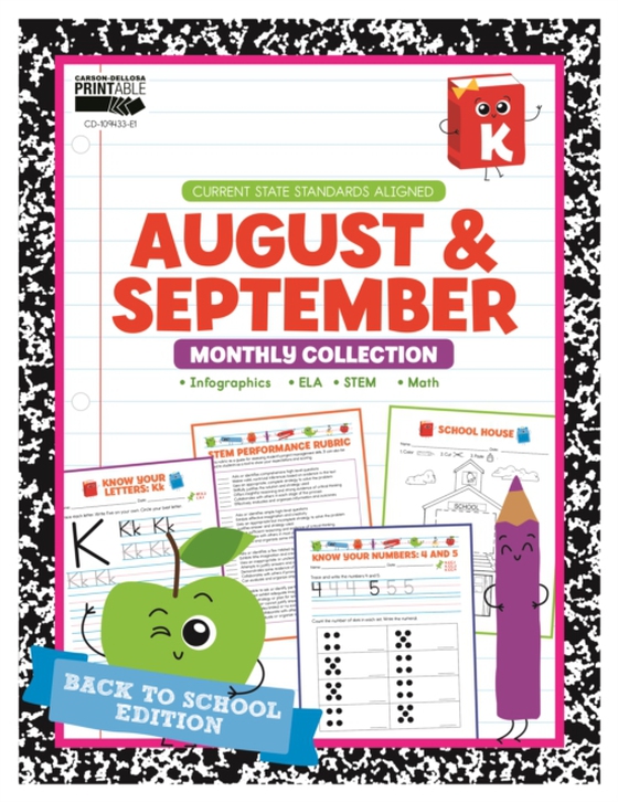 August & September Monthly Collection, Grade K