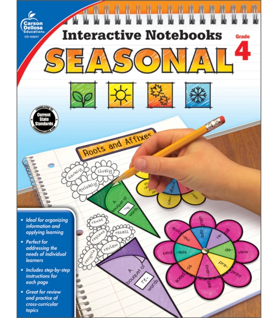 Interactive Notebooks Seasonal, Grade 4 (e-bog) af Craver