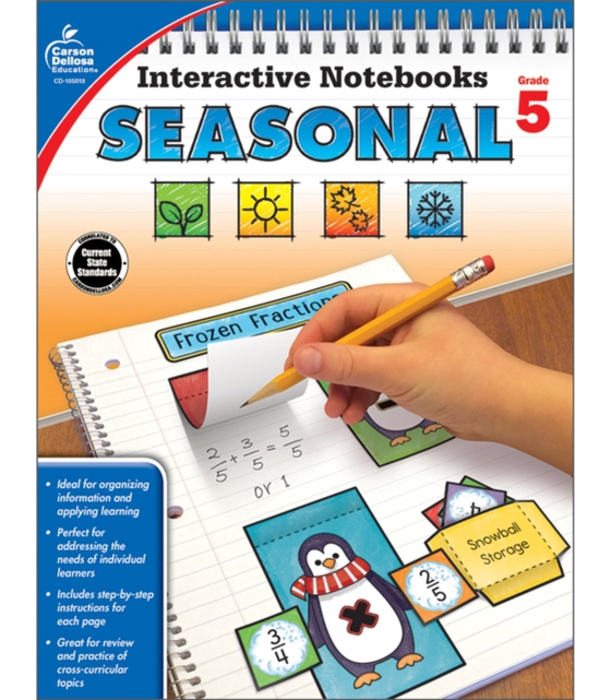 Interactive Notebooks Seasonal, Grade 5 (e-bog) af Schwab