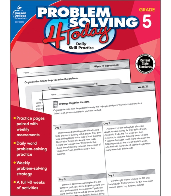 Problem Solving 4 Today, Grade 5 (e-bog) af Stanley, Rebekah J.