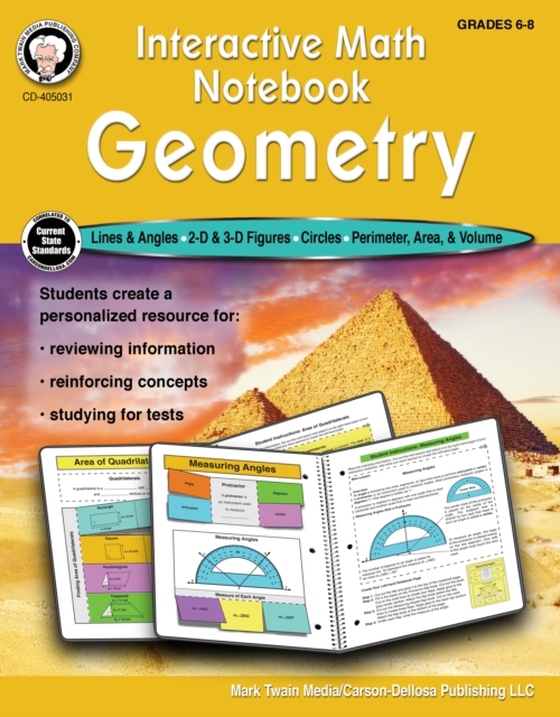 Interactive Math Notebook: Geometry Workbook (e-bog) af Cameron, Schyrlet