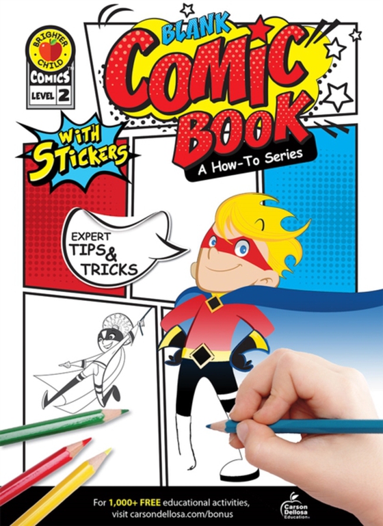 Blank Comic Book: A How-To Series Level 2 (e-bog) af Carson Dellosa Education