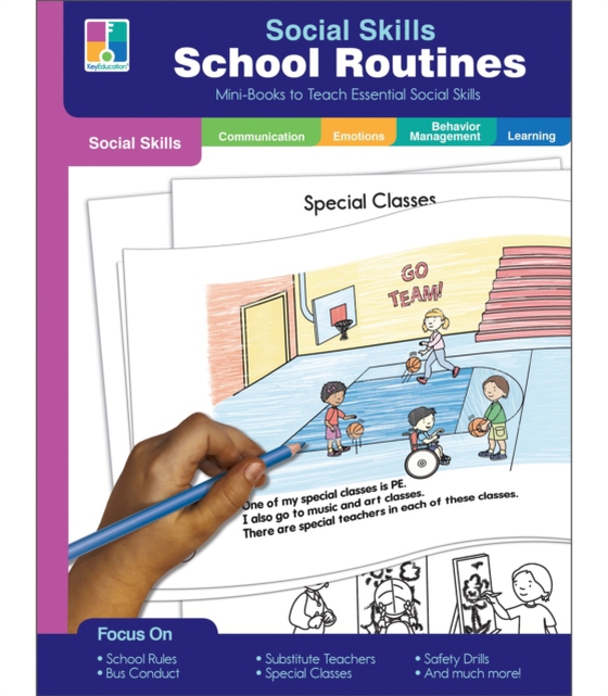 Social Skills Mini-Books School Routines (e-bog) af Schwab, Christine