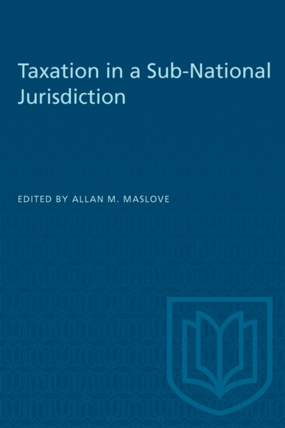 Taxation in a Sub-National Jurisdiction