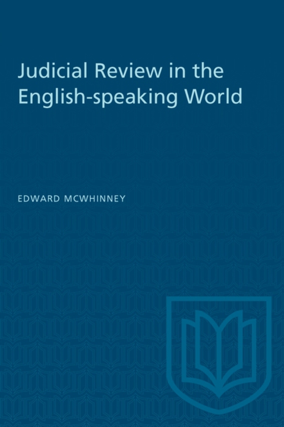 Judicial Review in the English-speaking World (e-bog) af McWhinney, Edward