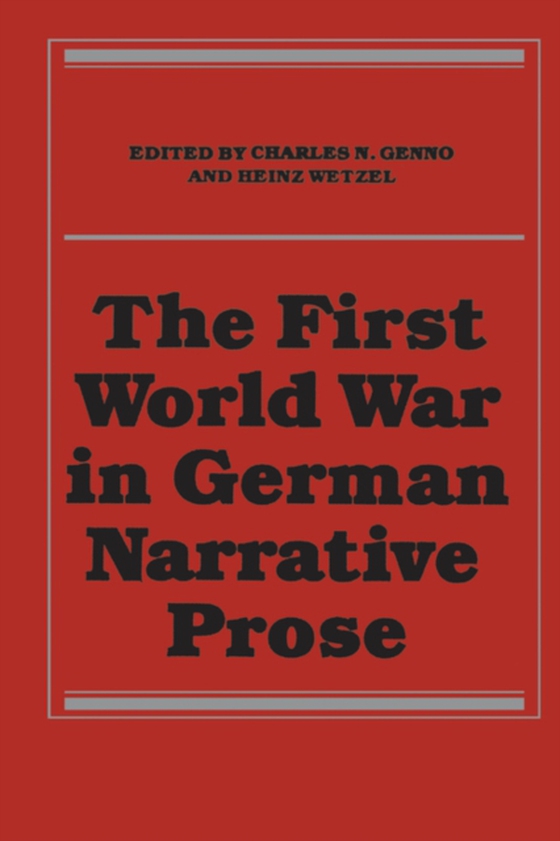 First World War in German Narrative Prose