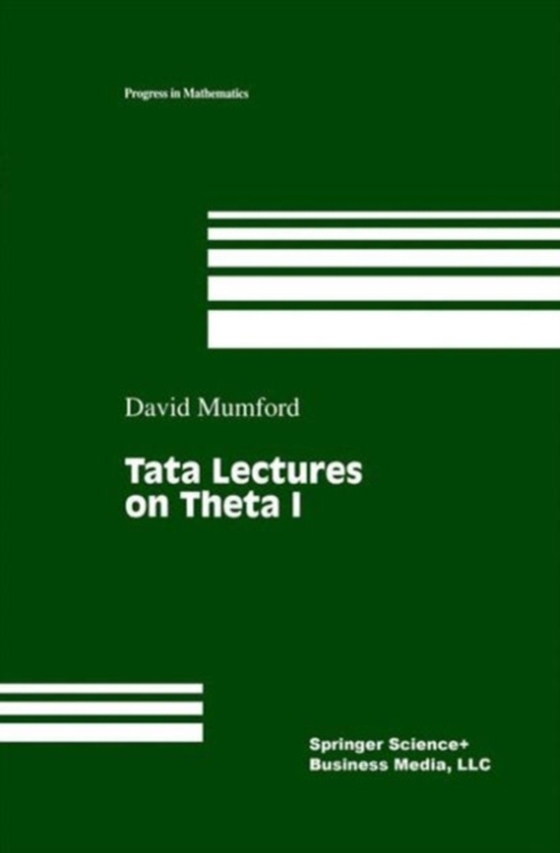 Tata Lectures on Theta I (e-bog) af Mumford, David