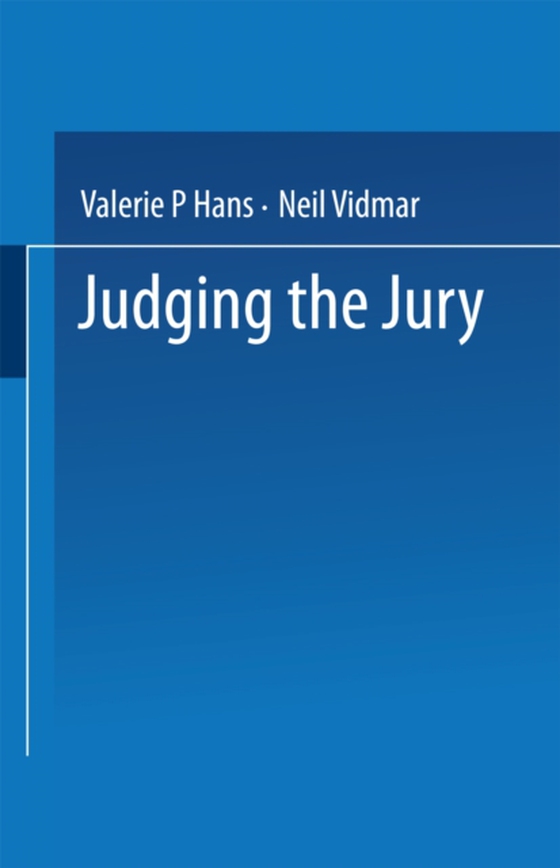 Judging the Jury (e-bog) af Vidmar, Neil