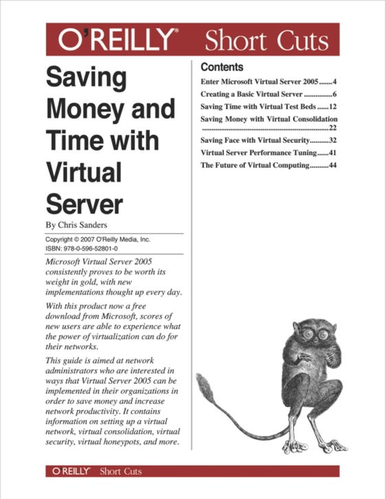 Saving Money and Time with Virtual Server (e-bog) af Sanders, Chris