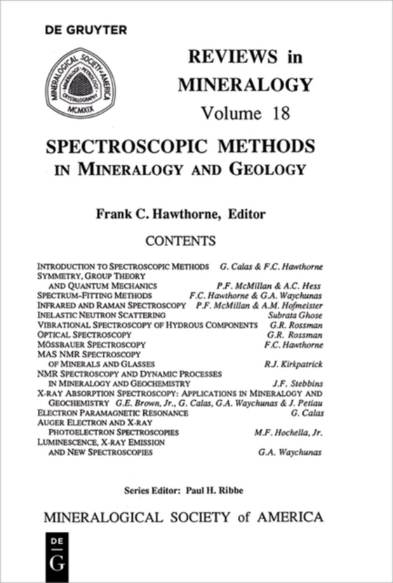 Spectroscopic Methods in Mineralogy and Geology (e-bog) af -