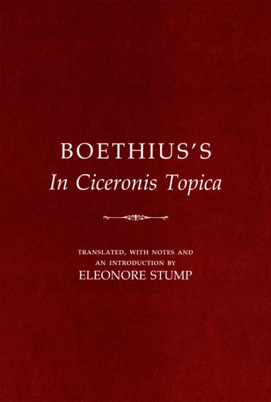 Boethius's &quote;In Ciceronis Topica&quote;