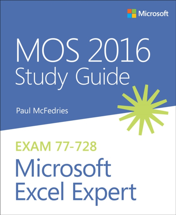 MOS 2016 Study Guide for Microsoft Excel Expert