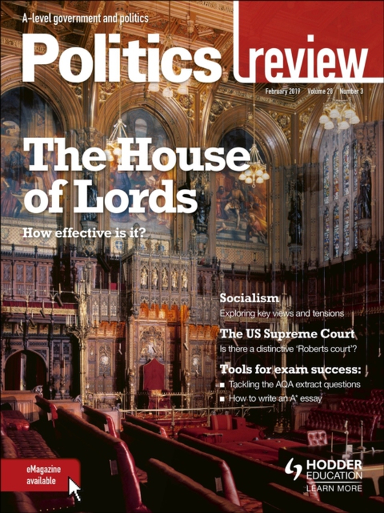 Politics Review Magazine Volume 28, 2018/19 Issue 3 (e-bog) af Magazines, Hodder Education