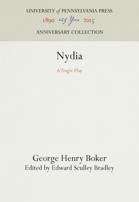 Nydia (e-bog) af Boker, George Henry