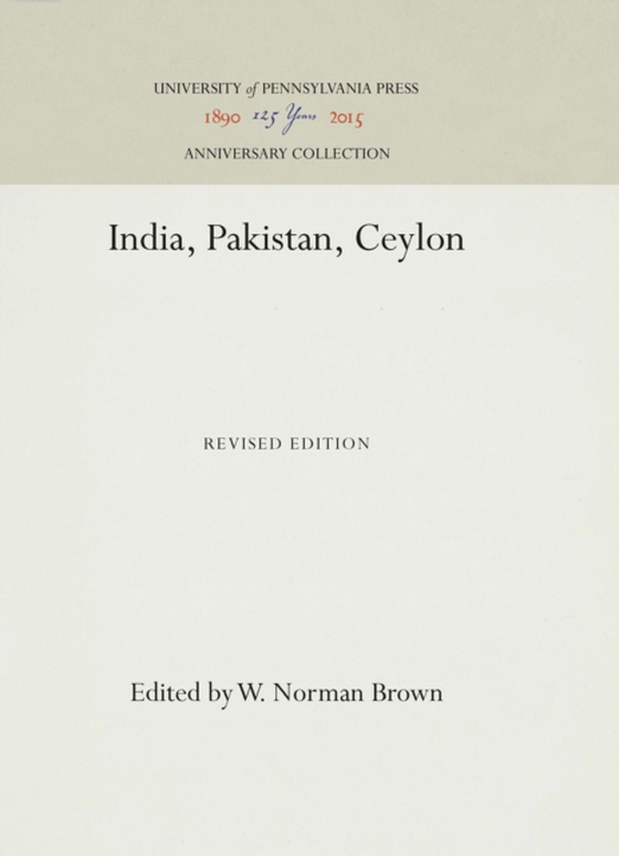 India, Pakistan, Ceylon (e-bog) af -