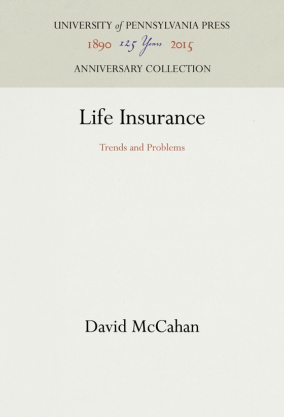 Life Insurance (e-bog) af McCahan, David