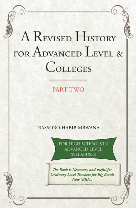 Revised History for Advanced Level & Colleges