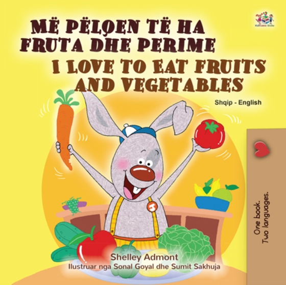 Me pelqen te ha fruta dhe perime I Love to Eat Fruits and Vegetables (e-bog) af Books, KidKiddos