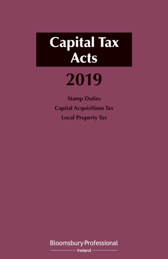 Capital Tax Acts 2019 (e-bog) af Michael Buckley, Buckley