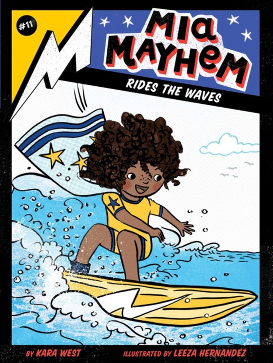 Mia Mayhem Rides the Waves (e-bog) af West, Kara