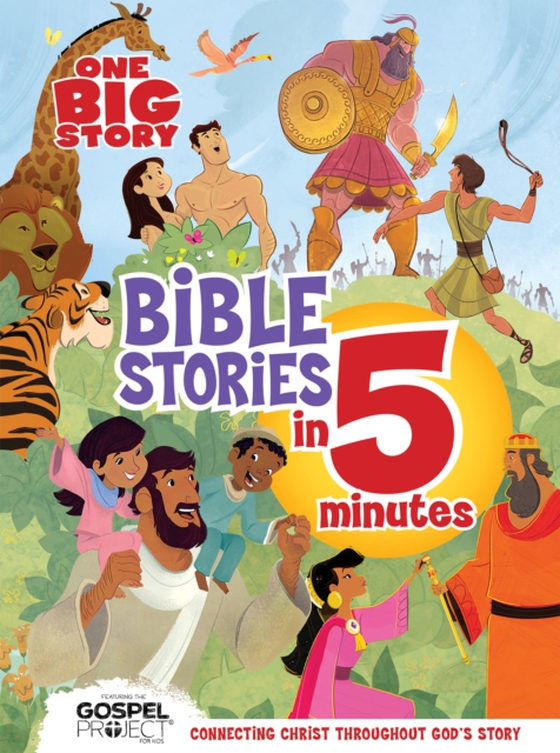 One Big Story Bible Stories in 5 Minutes (e-bog) af -