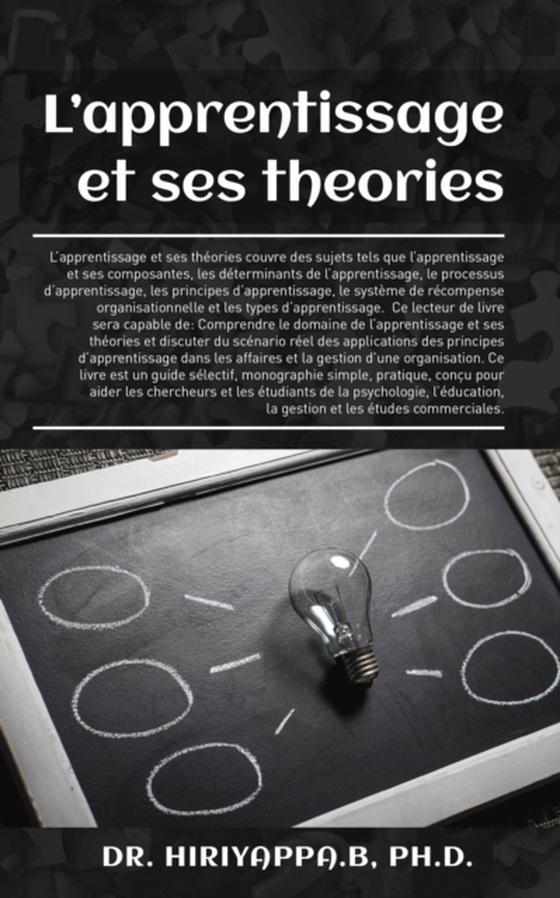 L'apprentissage et ses théories (e-bog) af Ph.D., Hiriyappa B;