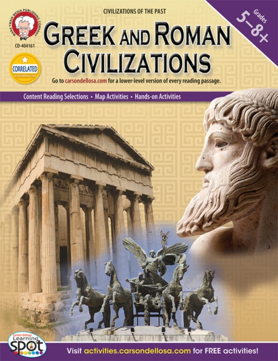 Greek and Roman Civilizations, Grades 5 - 8 (e-bog) af Dierckx, Heidi M.C.