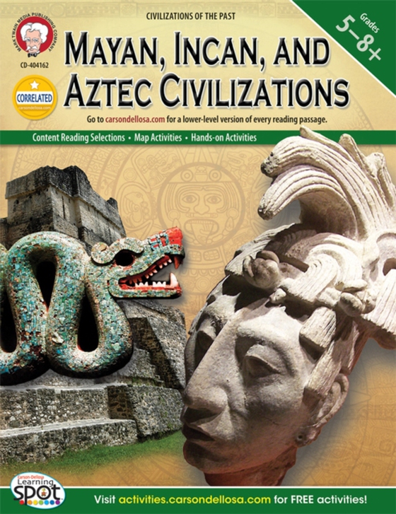 Mayan, Incan, and Aztec Civilizations, Grades 5 - 8