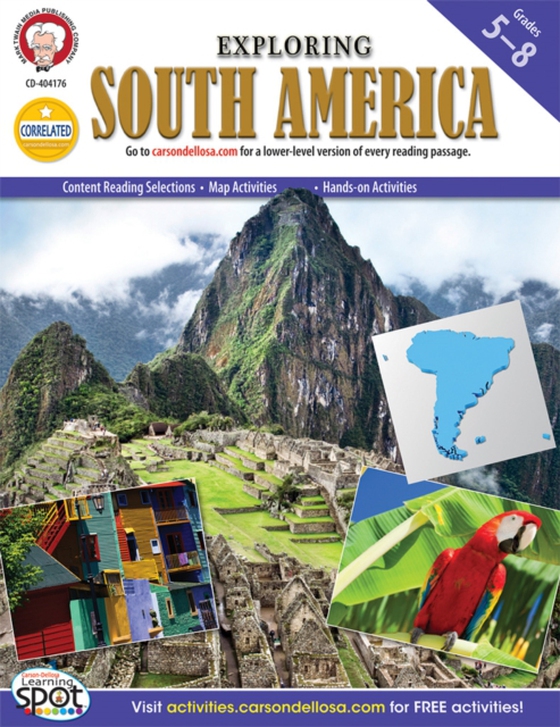 Exploring South America, Grades 5 - 8 (e-bog) af Kramme, Michael