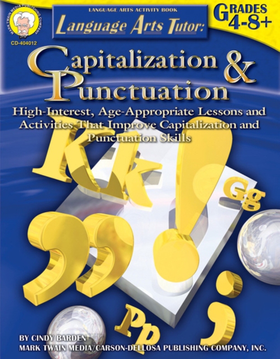 Language Arts Tutor: Capitalization and Punctuation, Grades 4 - 8 (e-bog) af Barden, Cindy