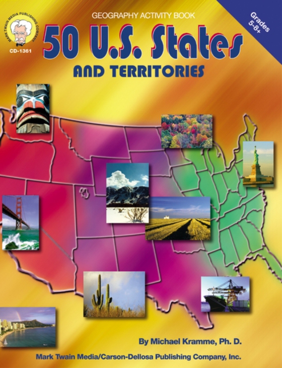 50 U.S States and Territories, Grades 5 - 8 (e-bog) af Kramme, Michael