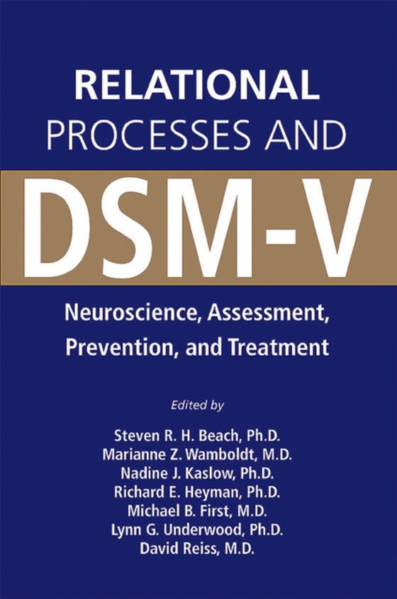 Relational Processes and DSM-V (e-bog) af -