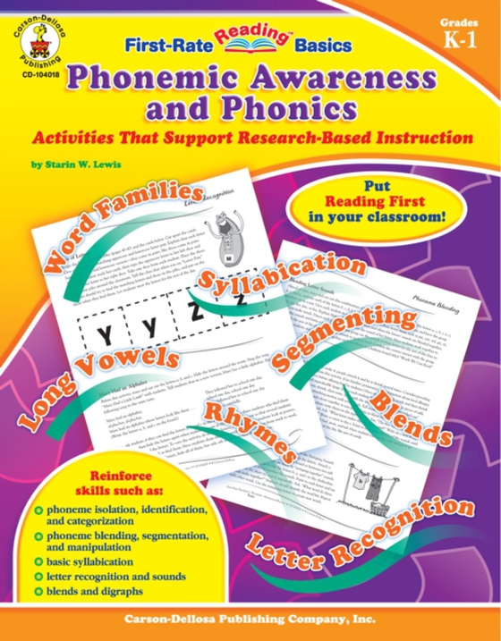 Phonemic Awareness and Phonics, Grades K - 1