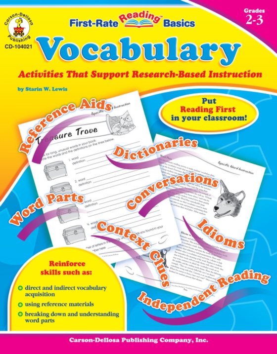 Vocabulary, Grades 2 - 3 (e-bog) af Lewis, Starin W.