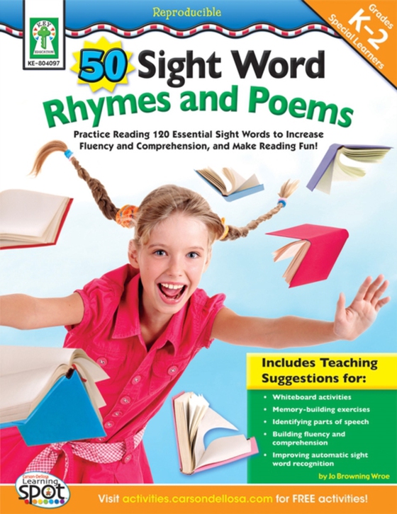 50 Sight Word Rhymes and Poems, Grades K - 2 (e-bog) af Browning-Wroe, Jo