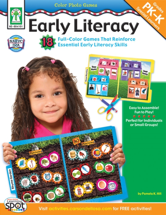 Color Photo Games: Early Literacy, Grades PK - K (e-bog) af Hill, Pamela K.