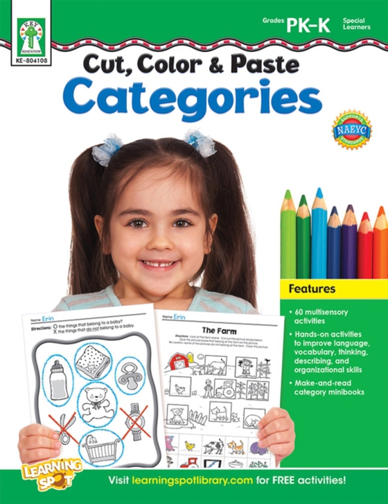 Cut, Color & Paste Categories, Grades PK - K (e-bog) af Flora, Kasandra  S.