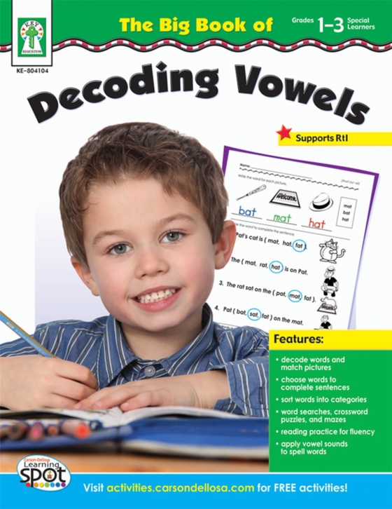 Big Book of Decoding Vowels, Grades 1 - 3